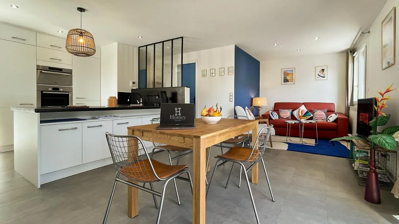 Homey Montaigne - New - A 1 Min A Pied Du Lac D'Annecy - 2 Balcons Prives - Appartement Avec 2 Chambres - Stationnement Gratuit Toute L'Annee Sauf En Ete - Juin A Aout Annecy